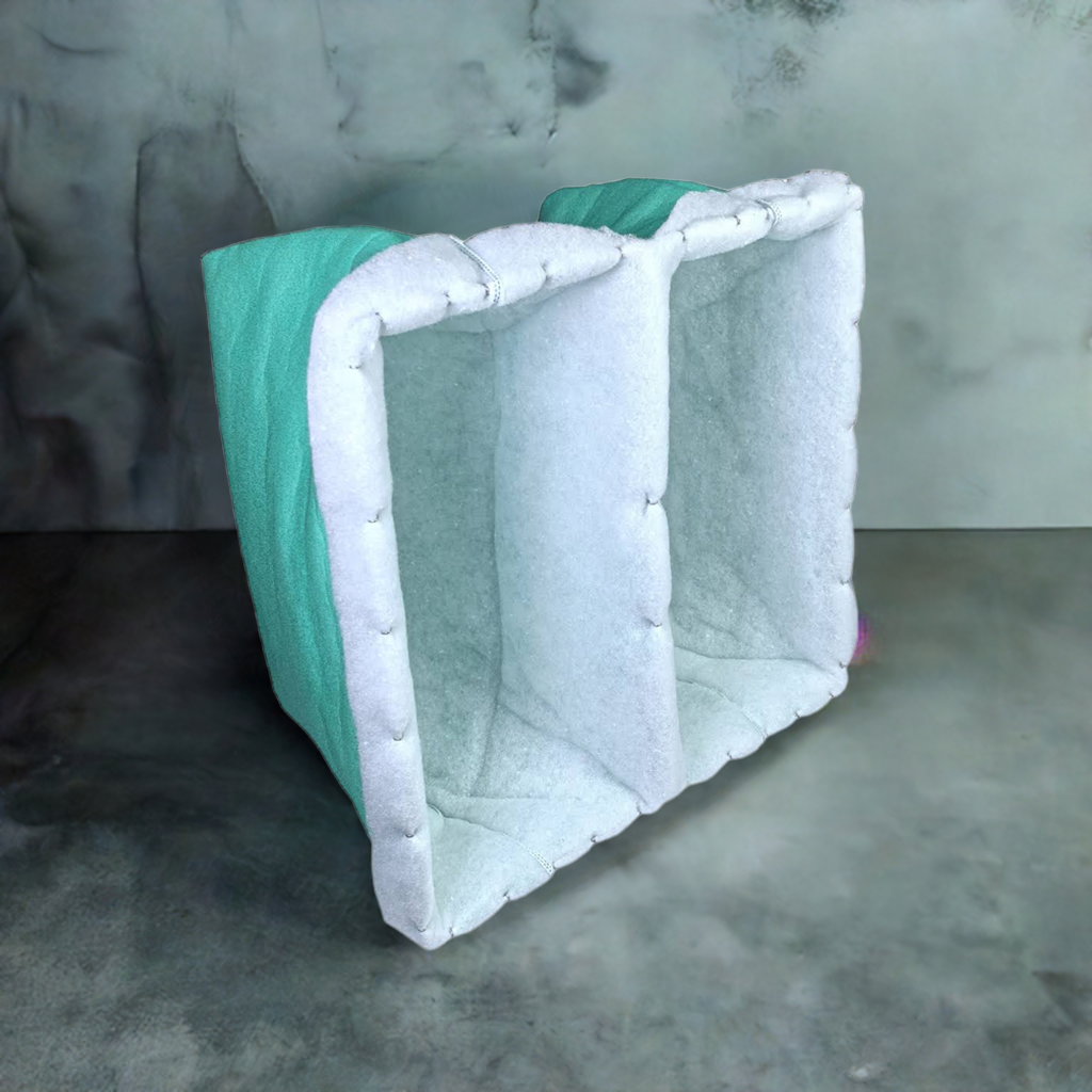 Paint Booth V-Pocket 1 Ply Dry Tack Intake and Exhaust Filter
