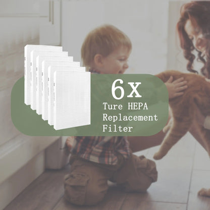 AUC HEPA Filters Compatible Honeywell Air Purifier