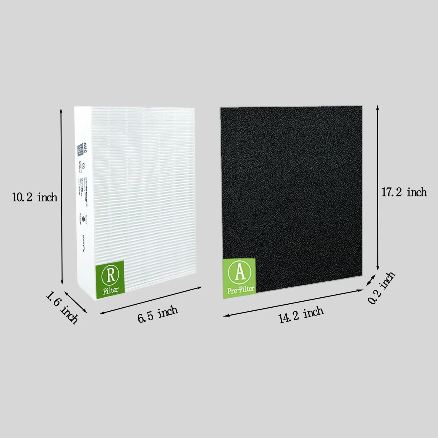 AUC HEPA Filters Compatible Honeywell Air Purifier