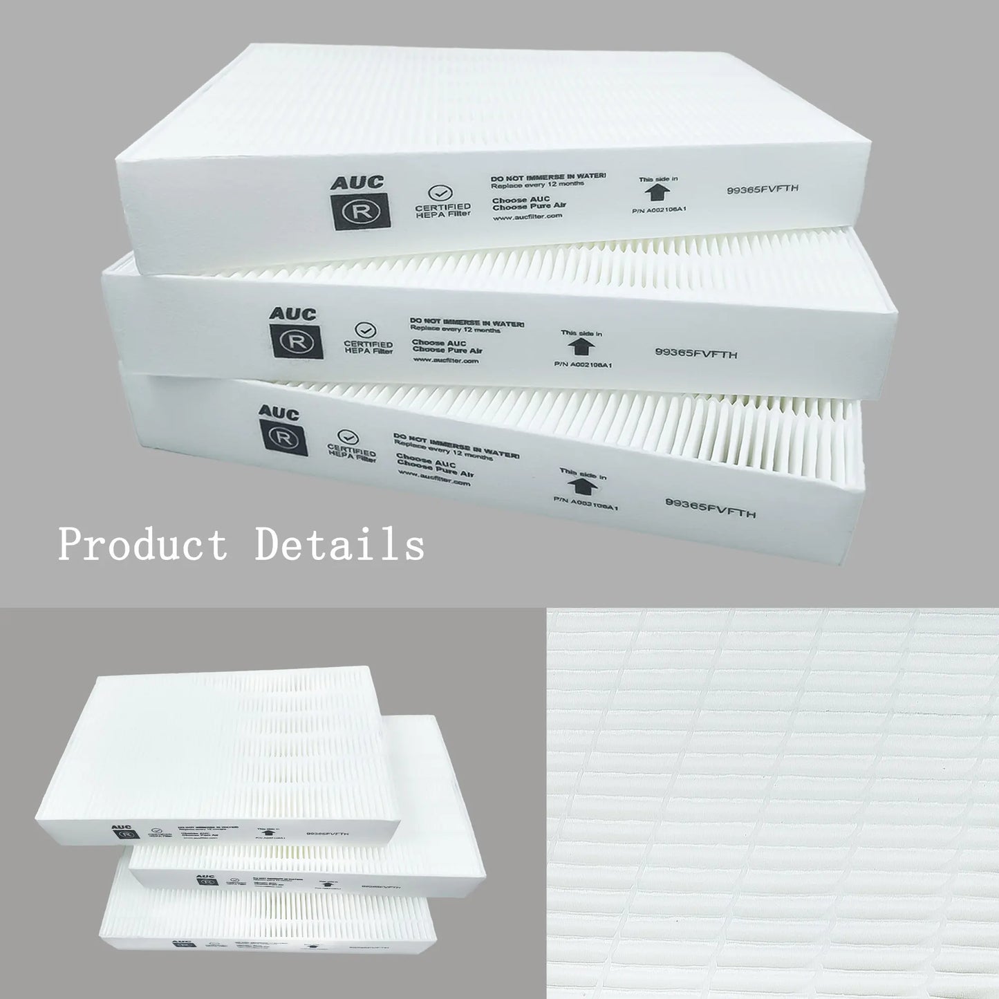 AUC HEPA Filters Compatible Honeywell Air Purifier